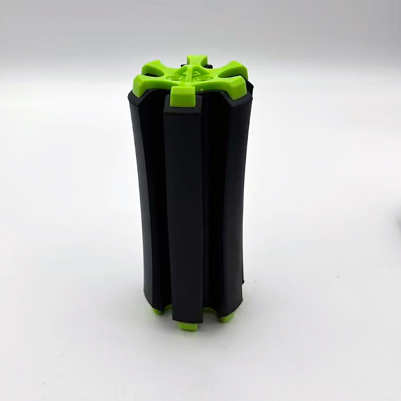 green + black
