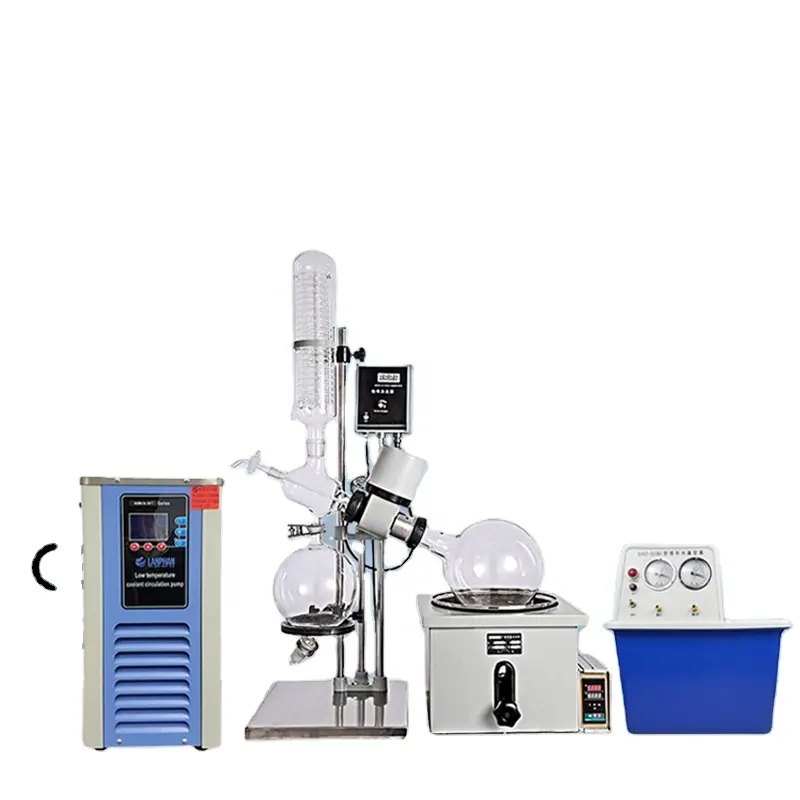 Plant Oil distillation Equipment RE-501 5L Rotary evaporator Key vacuum distillation