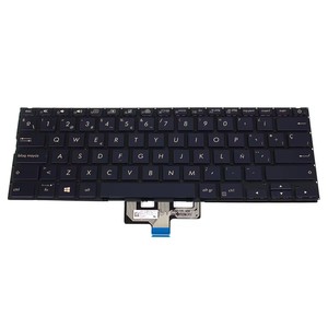 华硕UX433FA 0KN1-5Z2UA1 RU ux433FA系列俄罗斯银色背光笔记本电脑键盘 - Product Image 1