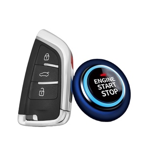Tecla de entrada sin llave para todos los coches, sistema de alarma antirrobo Pke, botón de inicio y parada del motor remoto, Plug And Play - Product Image 1