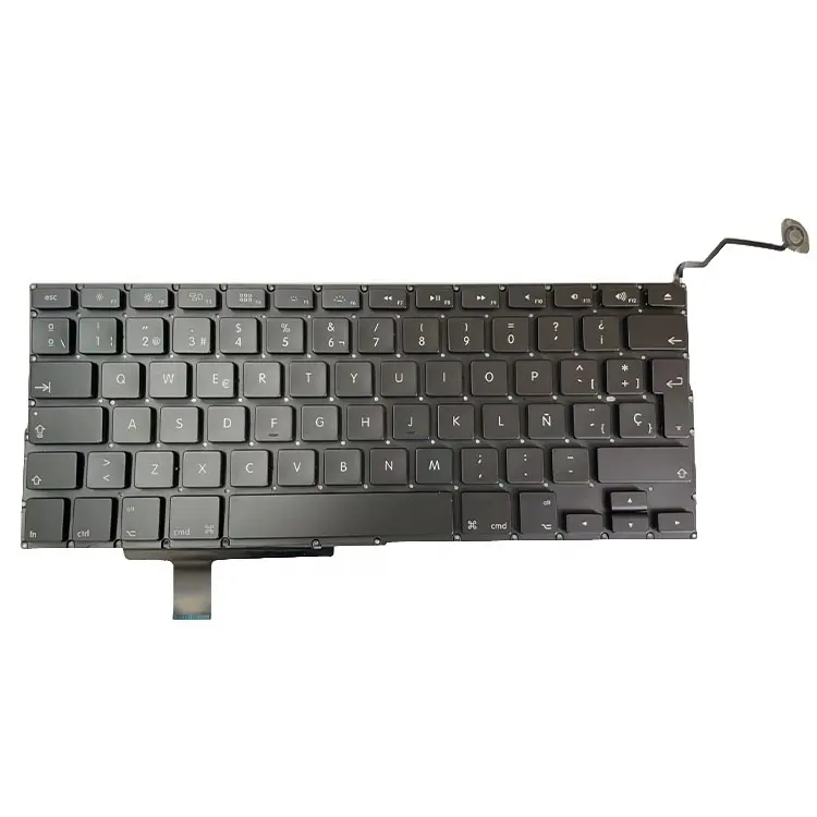 Para Apple Macbook Pro Unibody 17 ", Accesorios para ordenador, A1297SP, US, UK, RU, SP, FR, etcLaptops, teclado, diseño de EE. UU.