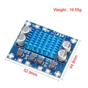 TZT TPA3110 XH-A232 30W + 30W 2.0 Kanal Digital Stereo Audio Leistungs verstärker platine DC 8-26V 3A für Arduino