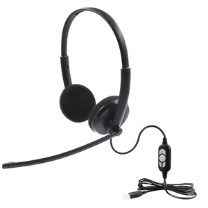 Voip USB Headset with MIC /volume <strong>Control</strong>/mute Function for Calling Center <strong>Computer</strong> - Product Image 1