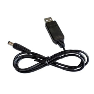USB DC 5V 9V 12V Step-up โมดูลแปลง 5.5*2.1 มม.ชาย USB Boost สาย - Product Image 1