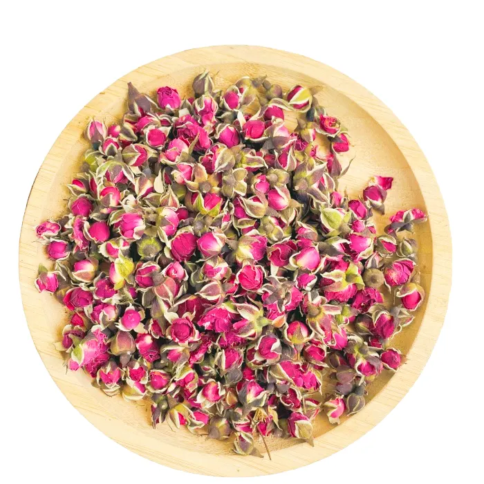 Atacado Sweet Rose Buds Secas Golden Rimmed Rose Tea China Bebidas De Chá Para Fazer Chá De Flores