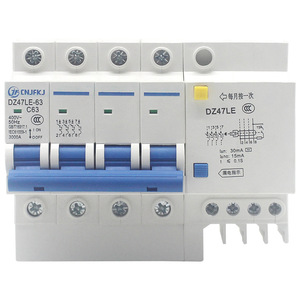 Disyuntores inteligentes en miniatura tipo C con interruptor de aire de protección contra fugas y tipos eléctricos MCB para uso doméstico