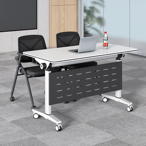 Bureau de formation moderne en bois <span class=keywords><strong>table</strong></span> de conférence transparente pour bureau maison ou école pour hôtels combinaison de meubles - Product Image 5