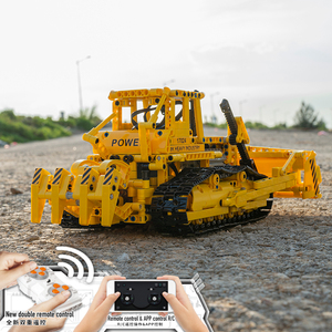 Mould King 17024 Two-end dozer Model Building Block Sets <strong>Technical</strong> Crane APP <strong>Programming</strong> Engineering Vehicle MOC Block toys - Product Image 5