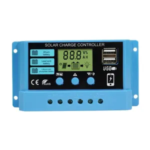 PWM Solarladeregler12V 14V 10A/20A/30A Solar regler Solar panel Batterie regler LCD-Anzeige Dual USB 5V Ausgang - Product Image 3