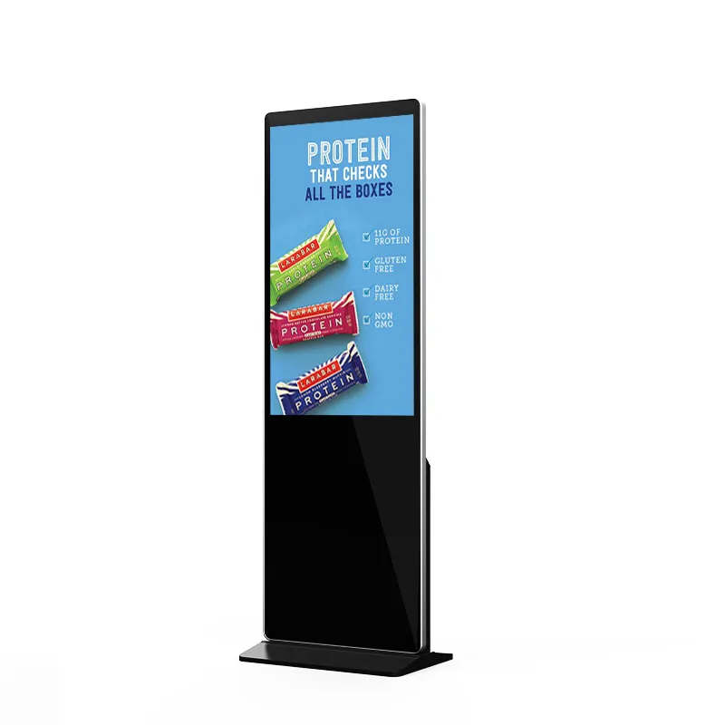 Touchscreen Kiosk Vloer Staande Digitale Bewegwijzering Reclamemachine Binnenreclame Speler Display