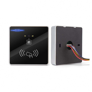 TCP IP Wiegand 26/34 Lector de tarjetas de identificación montado integrado Puerta Código QR Control de acceso - Product Image 2