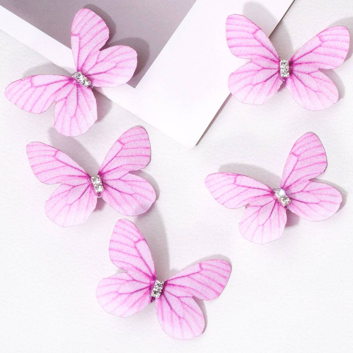 Flor de cerezo Rosa patrón mariposa