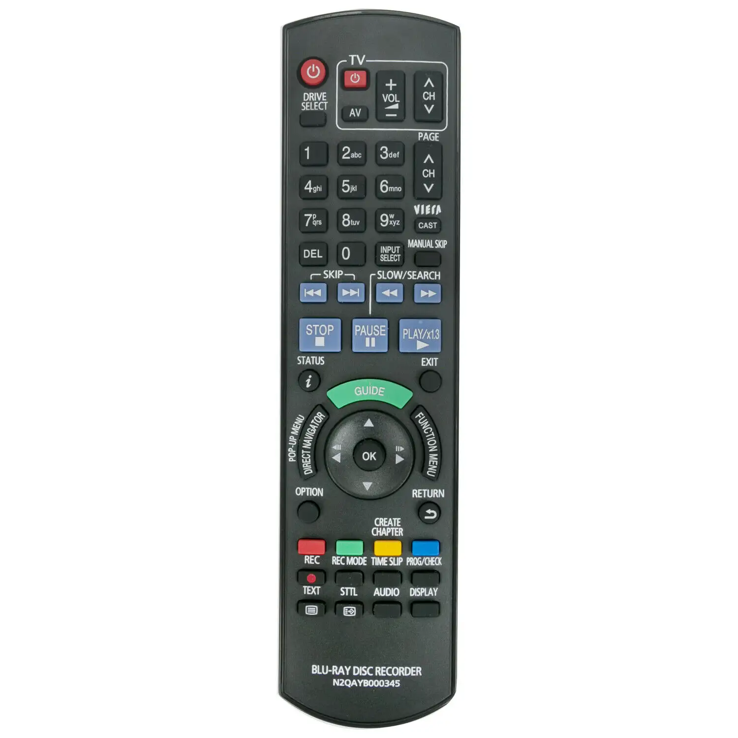 Gaxever Preço de Fábrica Trabalho Para DVD Blu-Ray Recorder DMR-BW750 DMRBW850GL N2QAYB000345 Universal Controle Remoto