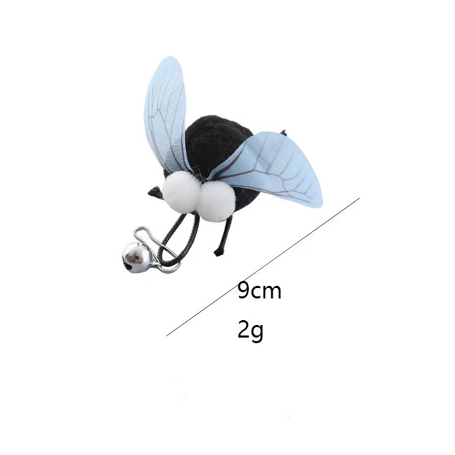 Mouche potelée noire