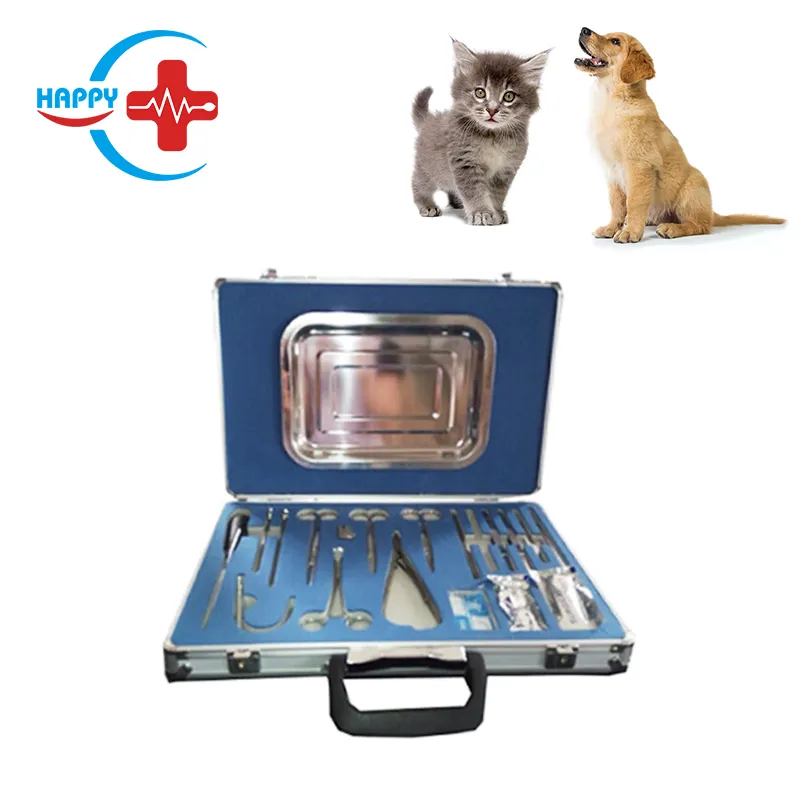 HC-R063A strumenti operativi per piccoli animali kit di strumenti chirurgici veterinari