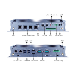 10. i5-10210U Comet Lake-U-Serie Onboard CPU Embedded Industrial Computer 6 * LAN - Product Image 5