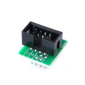 10 pz versione aggiornata SOIC8 SOP8 Clip di prova per EEPROM 93CXX / 25CXX / 24CXX In-circuit Programming + 2 adattatori - Product Image 5