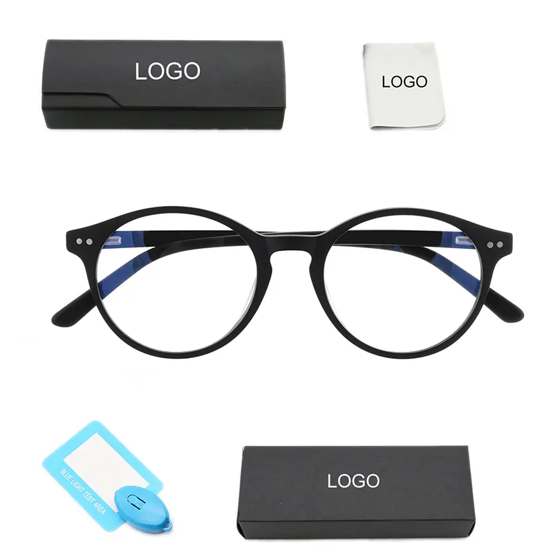 Gafas de ordenador antiluz azul, gafas antiradiación, gafas de bloqueo de luz azul, montura de gafas con filtro de luz azul