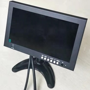 Gannyin高清9英寸IPS 2拆分AHD显示器双向影音输入液晶显示屏台式工业显示器，具有双记录功能 - Product Image 3