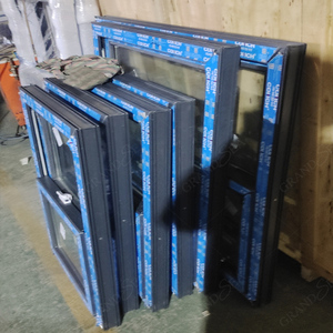 חלון שקופיות של מסגרת UPVC בסגנון צרפתי עם מחיר זול חלונות UPVC בעיצוב פשוט אחרון - Product Image 2