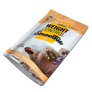 Toptan özel tasarlanmış parlak kaplama alüminyum folyo stanzipper fermuar kılıfı <span class=keywords><strong>100g</strong></span> 250g 500g çikolata tozu Doypack