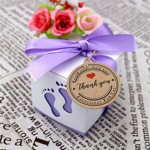 Hình Dạng Tùy Chỉnh Treo Phim Hoạt Hình Brown Tông Kraft Thẻ Giấy Cho Món Quà Giáng Sinh - Product Image 5