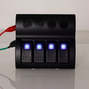 Sigorta veya devre kesici korumalı 4 yollu anahtar paneli - Product Image 6