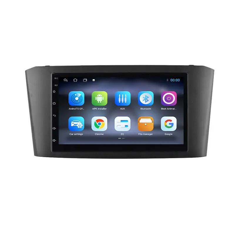 Radio con GPS para coche, reproductor con Android 10, 8 núcleos, 2 DIN, RDS, estéreo, sin DVD, para Toyota Avensis T25, 2002, 2003, 2004, 2005, 2006, 2008, 7 pulgadas