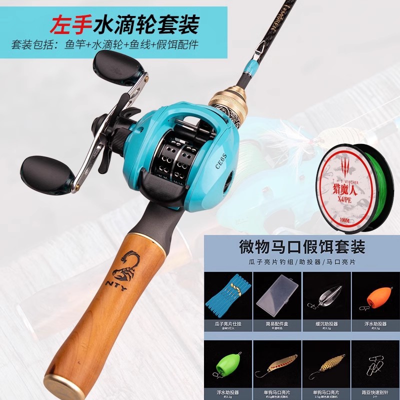 fuji version-cyan left hand drop wheel set