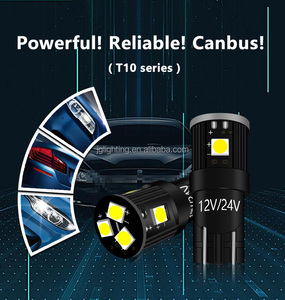 JG ไฟสัญญาณ LED ขนาดเล็ก T10ไฟ LED สีขาวตัวบอกสัญญาณ CANbus - Product Image 5