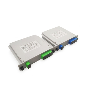 Certified Manufacturer FTTH Cassette Type Fiber Optic PLC Splitter 1*4 SCUPC with <strong>Excellent</strong> Uniformity &amp; Reliability - Product Image 3