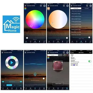 Holiday Smart <strong>LED</strong> Strip 5m RGB COB 12v Remote <strong>Control</strong> Via APP WiFi IP65 Decorative <strong>Lighting</strong> Auto Color Rendering 2835 Strip&quot; - Product Image 5