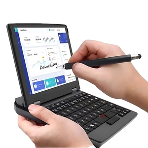 A7ポータブル7インチミニポケットラップトップタッチスクリーンIntel Celeron 16GB RAM Winハンドヘルドビジネスノートパソコン - Product Image 1
