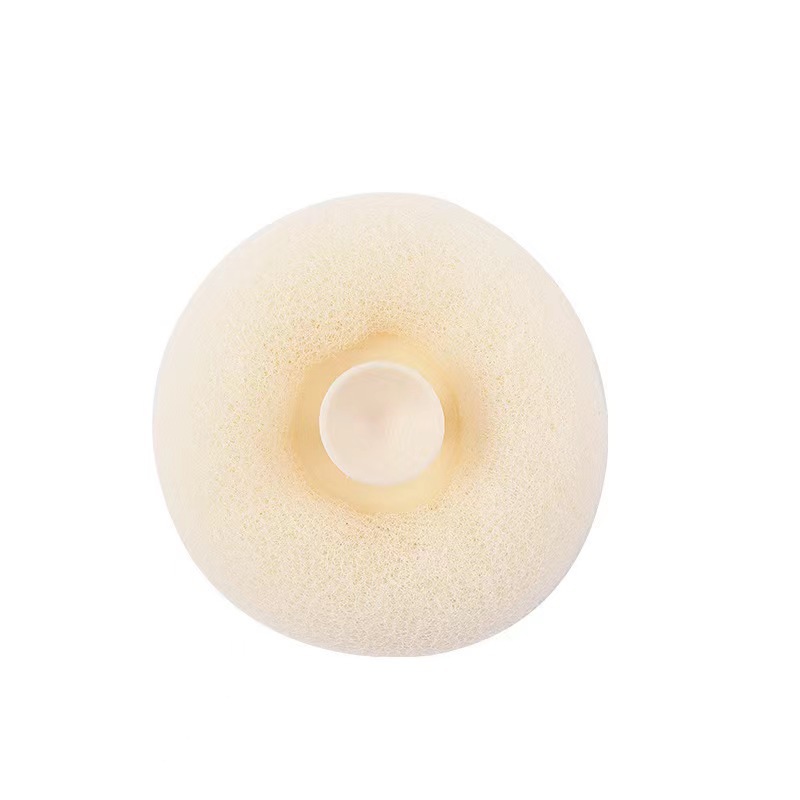 C016 Suction Cup Bath Ball, Light Yellow