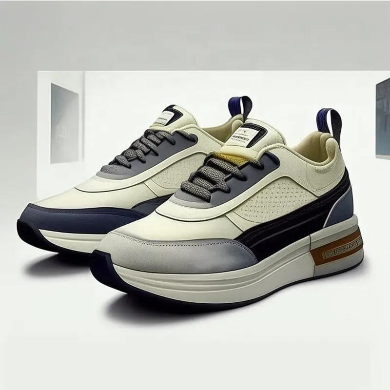 Produk Baru terlaris Sneakers modis pria paling populer dengan sepatu jalan kebugaran kinerja tinggi