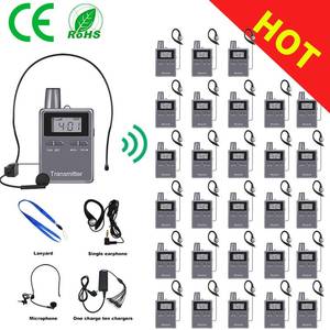 Rich Age 2.4G Whisper Audio Guide Ein bis viele drahtlose Reiseleiter systeme für Tour Group Museum besucht Konferenz referenten - Product Image 2