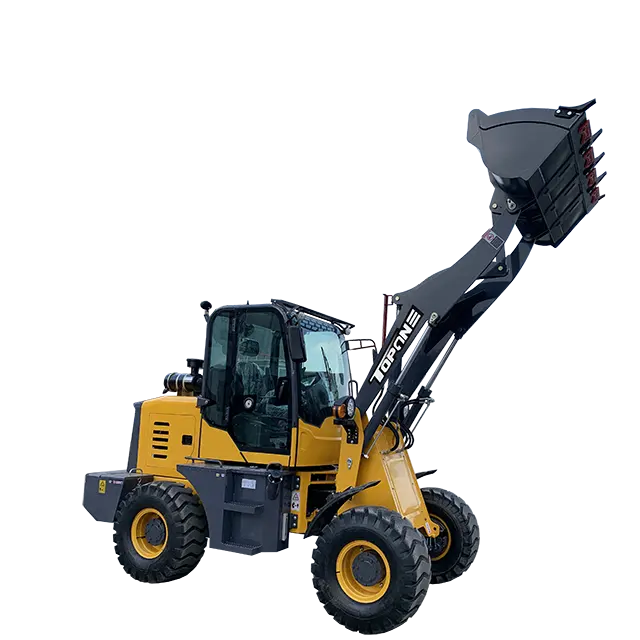 Harga Murah 4X4 Semua Medan Kasar Mini Wheel Loader Bajak Salju untuk Dijual