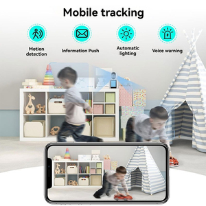Videollamada inalámbrica bidireccional Cámara inteligente para el hogar Pantalla LCD Wifi Seguridad con Ai Human Tracking 3mp Hd Security IP PTZ Camera - Product Image 3