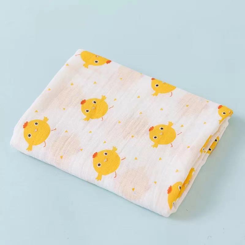Pollito amarillo - 110x110 - tamaño estirado