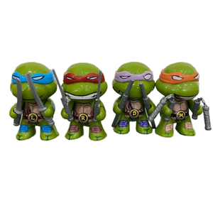 Bộ của 4 PVC rùa <span class=keywords><strong>Ninja</strong></span> Mô hình búp bê đồ chơi cho trẻ em - Product Image 4