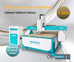 Enrutador de madera CNC de 4*8 pies y 3 ejes, enrutador CNC acrílico de plástico MDF 1325 Alucobond con sistema de Control de estudio NC para carpintería - Product Image 5