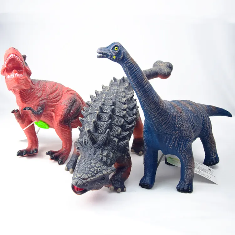 Прямая продажа с завода, мягкая модель динозавра из ПВХ, модель динозавра Юрского периода, игрушки, фигурка древнего животного, Подарочная игрушка