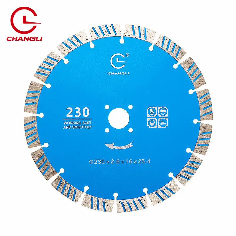 Corea 9 pollici 230mm utensili elettrici banda circolare granito lama per sega diamantata disco da taglio per pietra abrasiva per Kit