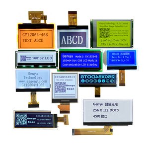 Display lcd personalizzato Tn Htn Stn Fstn Va carattere Lcd Cog Dot 128*64 14 segmenti monocromatico colore grafico Display digitale a 7 segmenti - Product Image 4