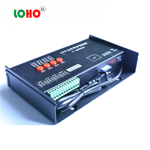 T-4000AC SD-Карта светодиодный пиксельный контроллер T-8000AC WS2811/LPD6803/DMX512/UCS1903 светодиодная Пиксельная полоса программируемая с мягкой посудой