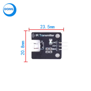 1 Juego de módulo transmisor de infrarrojos IR de 38KHz, módulo de Sensor receptor de infrarrojos Digital IR, bloque de construcción electrónico