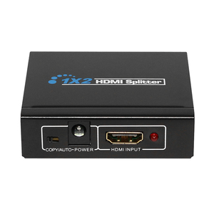 4K * 2K de alta calidad al por mayor 1X2 HDMI Spliter 1 en 2 Out HDMI Splitter para monitores duales HDTV HDMI Splitter - Product Image 2