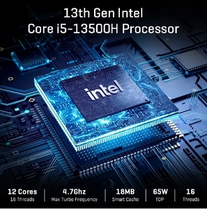 CHUWI CoreBox 5th 16GB LPDDR5 512GB SSD Core I5-13500H Gaming PC Intel UHD Graphics 8K <strong>Decoding</strong> WIFI 6 Windows 11 <strong>Computer</strong> PC