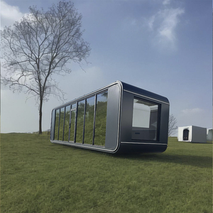 Detachable Prefabricated Modular Home Pod Steel Structure Cabin for Office or Portable Residence <strong>Apple</strong>-inspired Design - Product Image 3