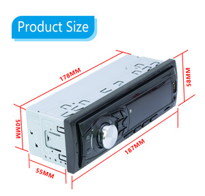 Universal Single Din <strong>Car</strong> <strong>Audio</strong> Usb Aux Bt FM Radio <strong>Car</strong> Mp3 Music Players - Product Image 4